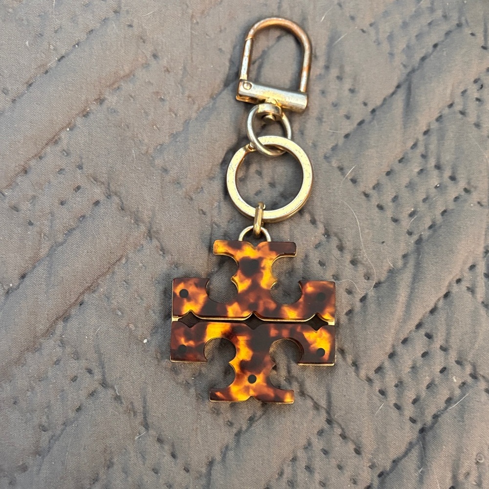 Tory Burch Tortoiseshell Key Holder